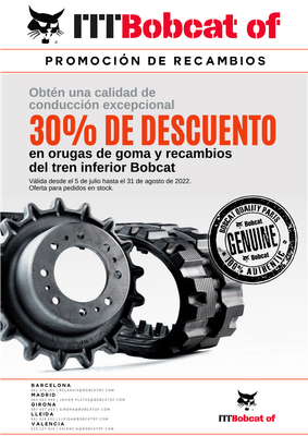 PROMOCIÓN DE RECAMBIOS BOBCAT