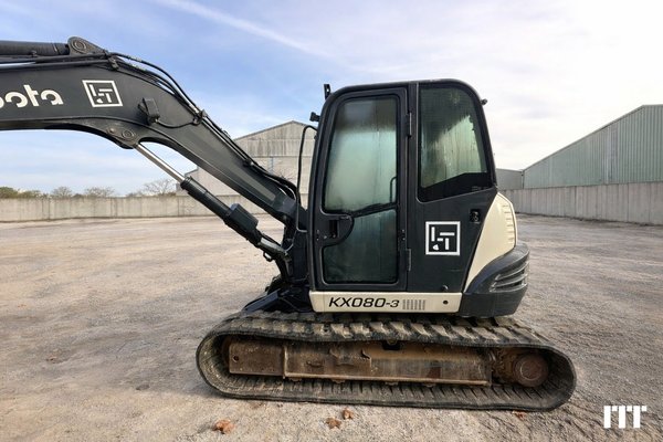 Crawler excavator Kubota KX080-3 - 1