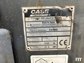 Mini excavator Case CX 90D - 7
