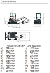 Mini excavator Bobcat E34 E2V - 7
