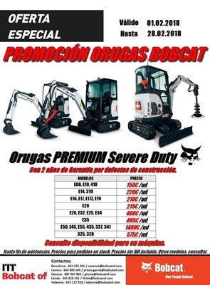 Promotion Caterpillars Bobcat