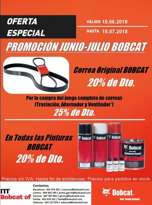 Promoción Junio-Julio 2018
