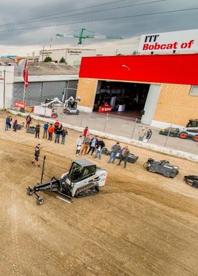 Bobcat Of ITT en el Demo Day de Bobcat en Madrid