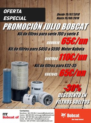 PROMOCIÓN FILTROS JULIO 2018